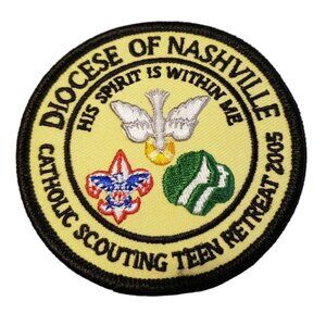 Diocese Of Nashville Catholic Scouting Teen Retreat 2005 Patch
